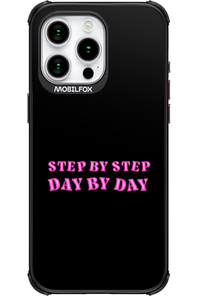 Step by Step Black - Apple iPhone 15 Pro Max
