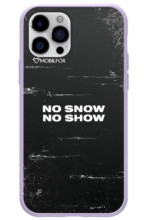 No snow, no show - Apple iPhone 12 Pro