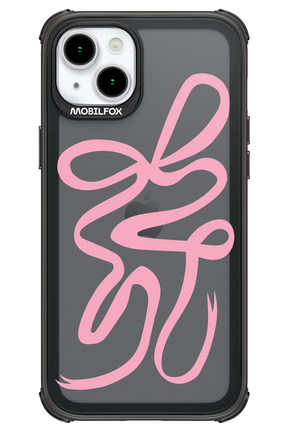 Pink Bow - Apple iPhone 15 Plus