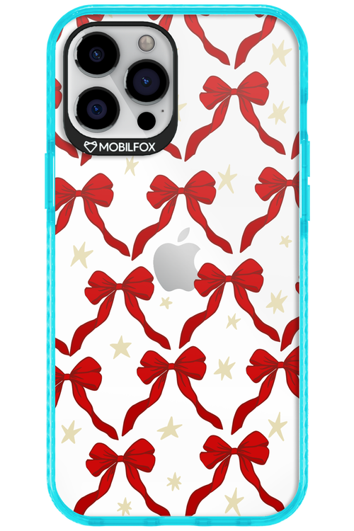 Bow & Stars (Transparent) - Apple iPhone 12 Pro Max