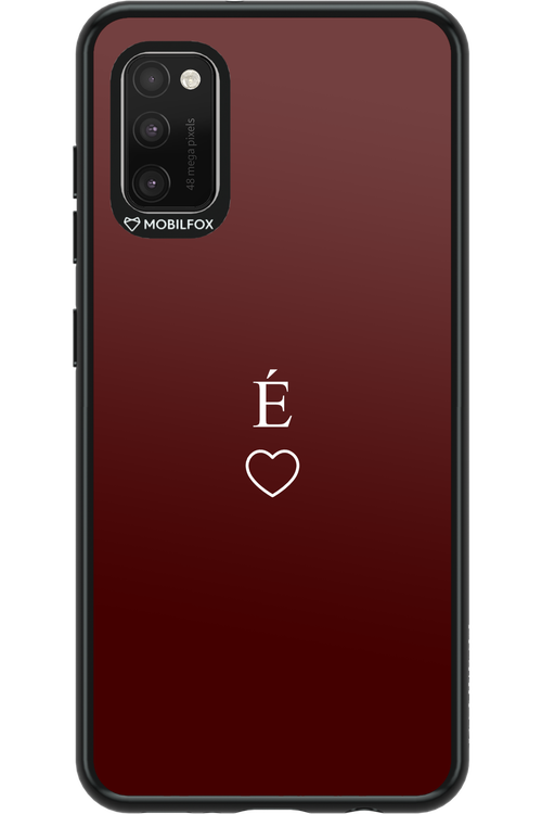 E Burgundia II 2.0 - Samsung Galaxy A41