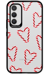 Candy Cane Hearts - Samsung Galaxy A34