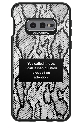 Manipulation 2.0 - Samsung Galaxy S10e
