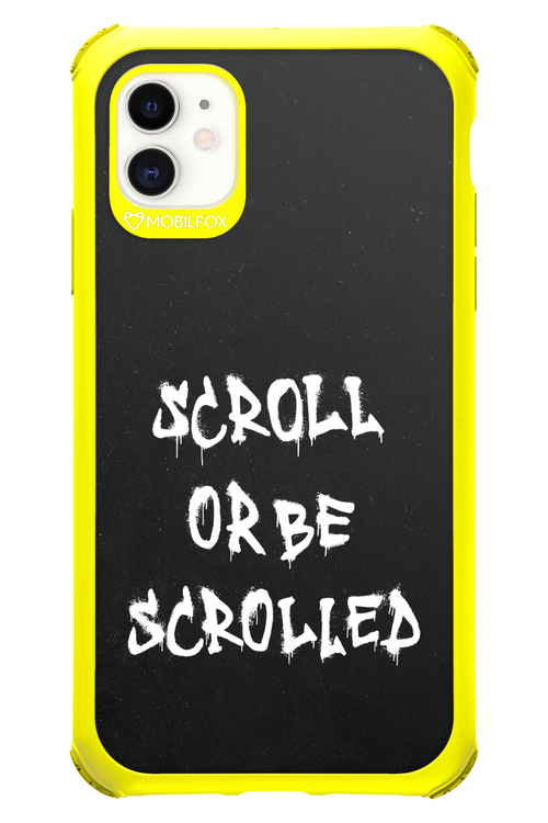 Scroll Black 2.0 - Apple iPhone 11