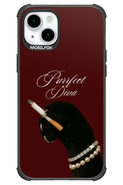 Purrfect Diva - Apple iPhone 15 Plus