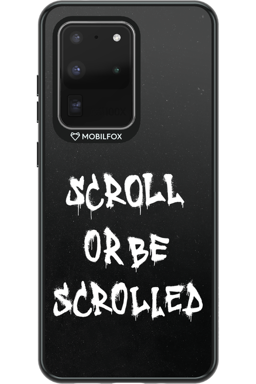 Scroll Black 2.0 - Samsung Galaxy S20 Ultra 5G