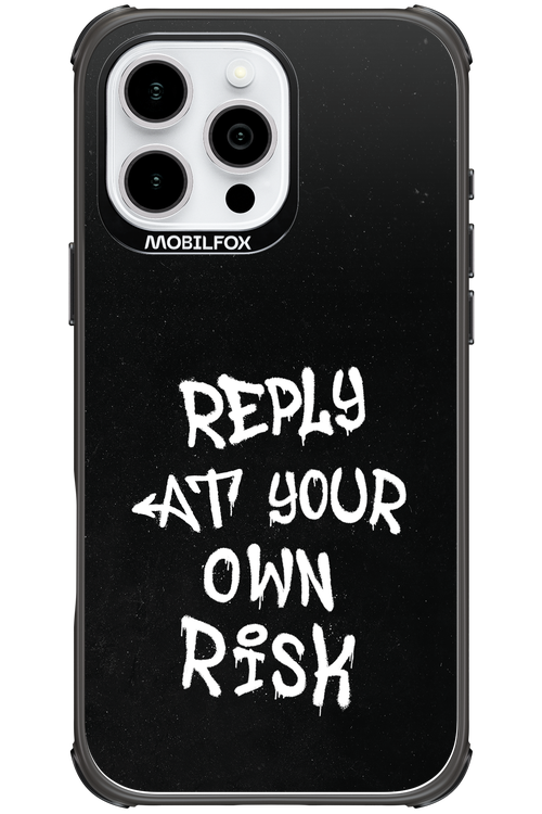 Risk Black 2.0 - Apple iPhone 16 Pro Max