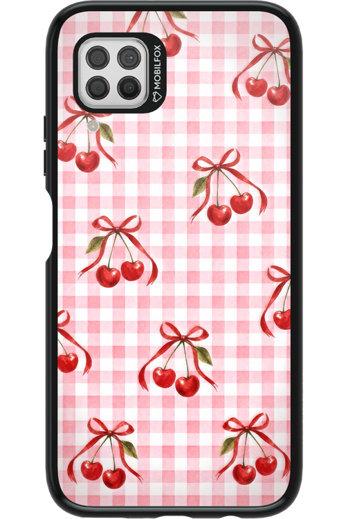 Pink Cherry Checked 2.0 - Huawei P40 Lite