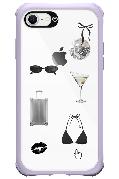 Silver Summer - Apple iPhone 8