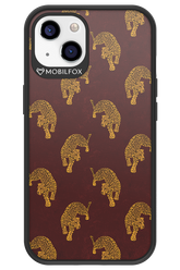 Burgundy Leopard Pattern - Apple iPhone 13