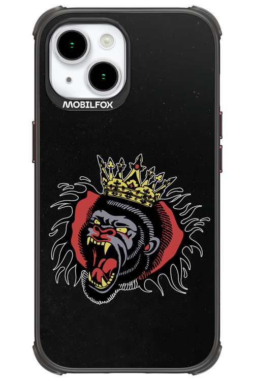 Monkey Rage Black - Apple iPhone 15