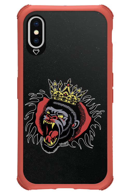 Monkey Rage Black - Apple iPhone X