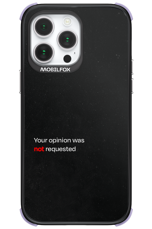 Not Requested 2.0 - Apple iPhone 14 Pro Max