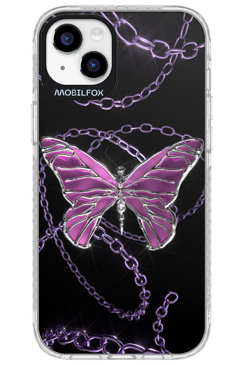 Butterfly Necklace - Apple iPhone 14 Plus