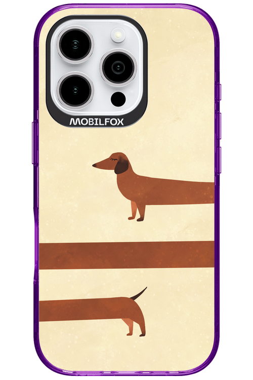 Stretchy Dog - Apple iPhone 16 Pro