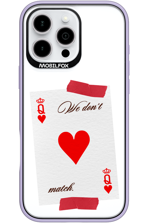 Match Transparent - Apple iPhone 16 Pro Max