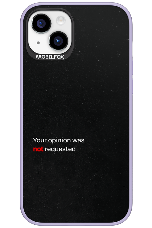 Not Requested 2.0 - Apple iPhone 15 Plus