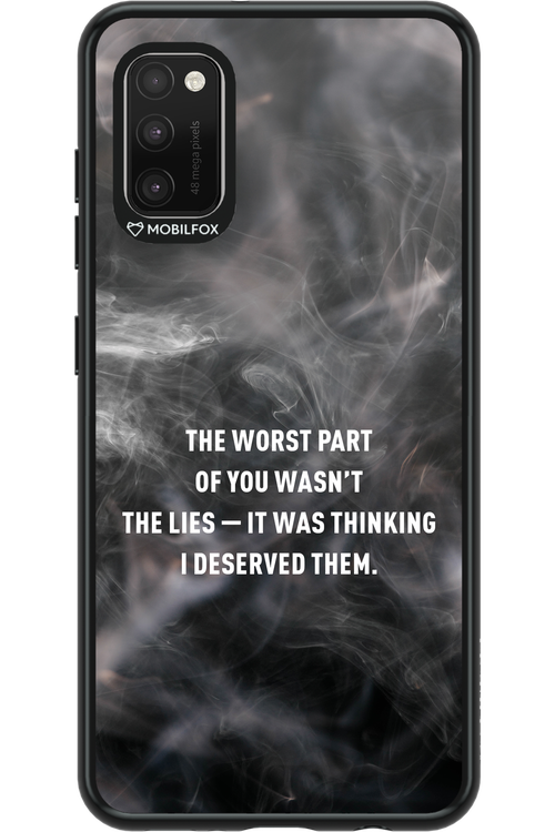 Lies - Samsung Galaxy A41