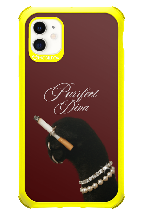 Purrfect Diva - Apple iPhone 11