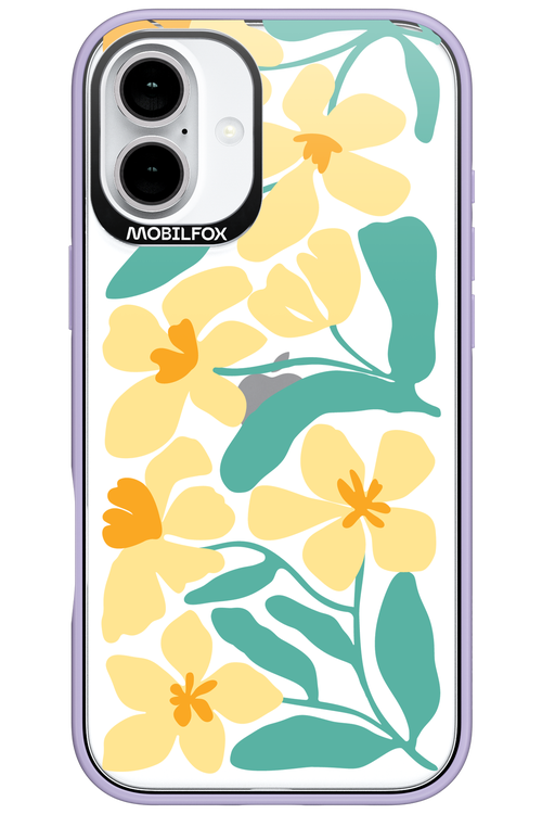 Yellow Flower - Apple iPhone 16 Plus