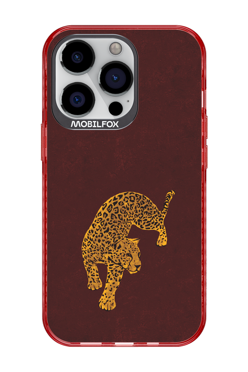Burgundy Leopard - Apple iPhone 13 Pro