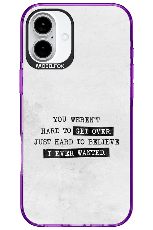Hard to Believe 2.0 - Apple iPhone 16 Plus