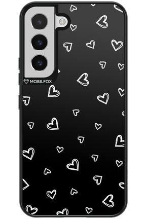 Monochrome Hearts 2.0 - Samsung Galaxy S22