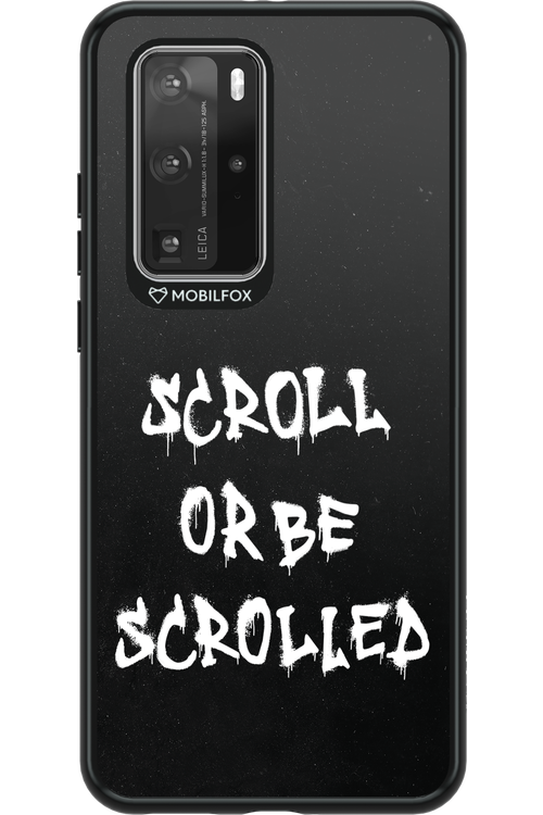 Scroll Black - Huawei P40 Pro