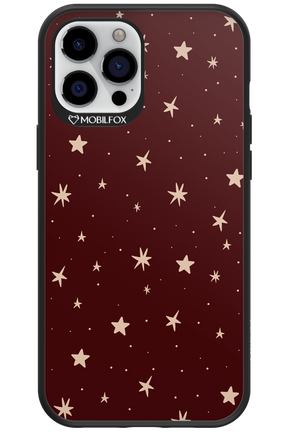 Burgundy Stars - Apple iPhone 12 Pro Max