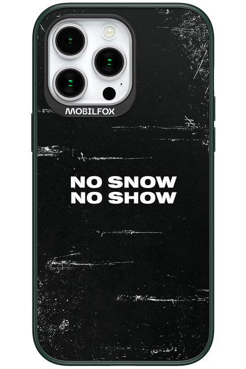 No snow, no show - Apple iPhone 15 Pro Max