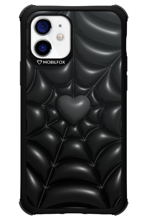 Black Spider Heart - Apple iPhone 12