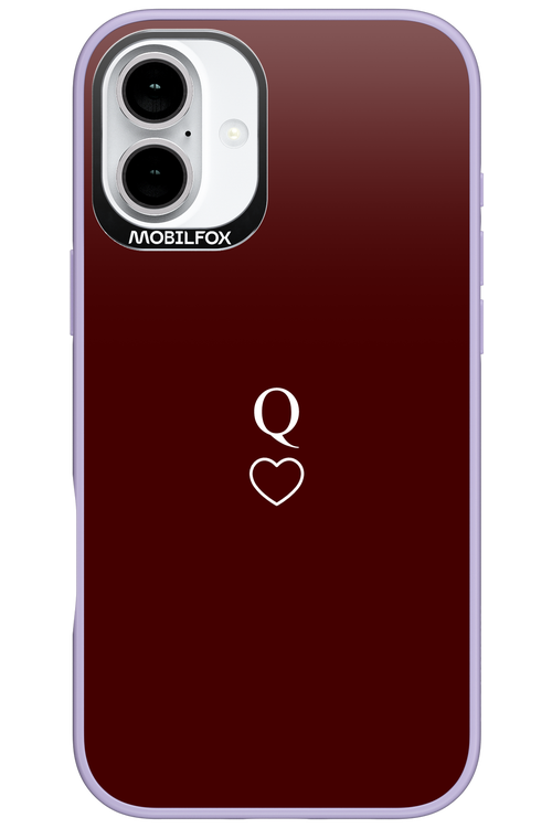 Q Burgundia 2.0 - Apple iPhone 16 Plus