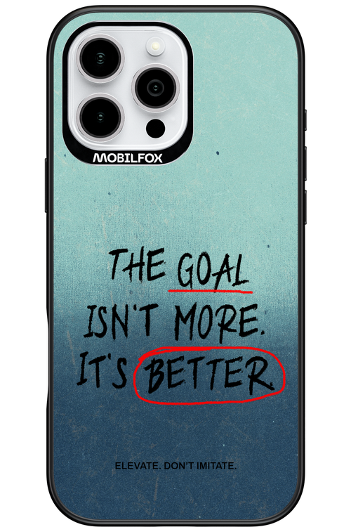 The Goal 2.0 - Apple iPhone 16 Pro Max