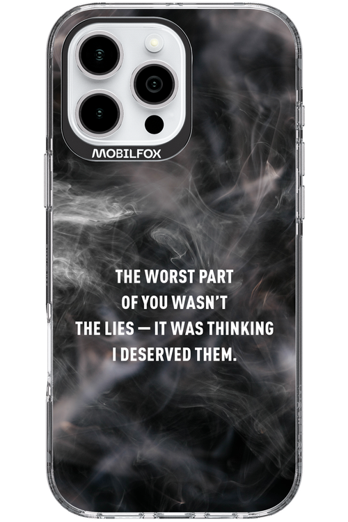 Lies - Apple iPhone 16 Pro Max