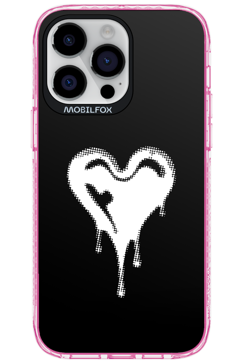 Heart Black - Apple iPhone 14 Pro Max