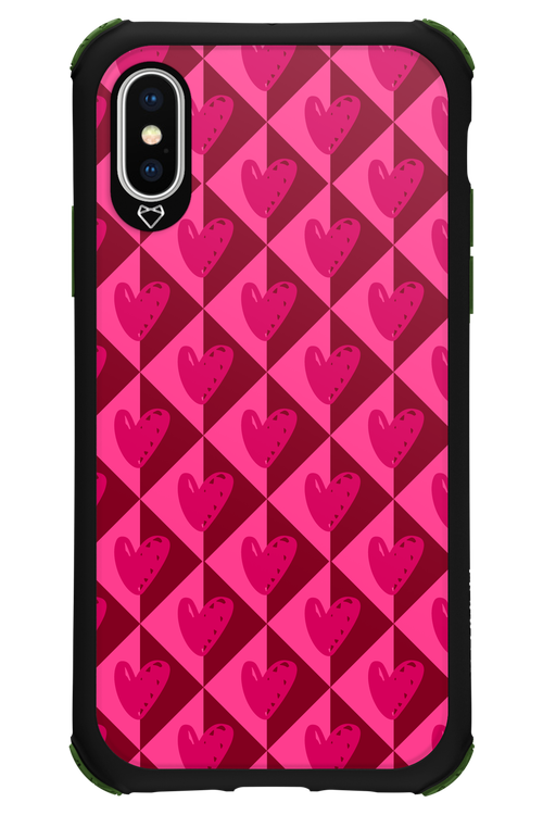 Holiday Heartss - Apple iPhone XS