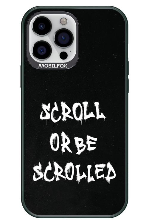 Scroll Black - Apple iPhone 13 Pro Max