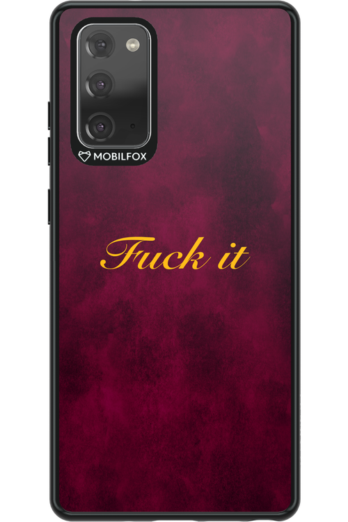 Fuck Itt - Samsung Galaxy Note 20