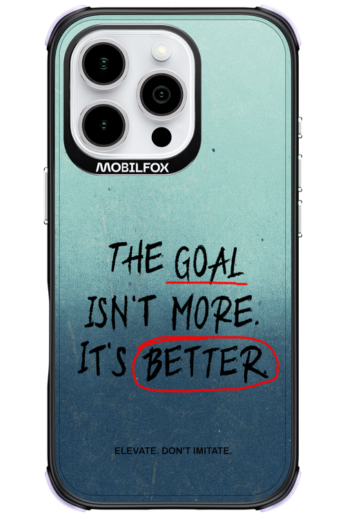 The Goal 2.0 - Apple iPhone 16 Pro