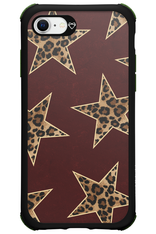 Wild Stars Burgundy - Apple iPhone 7