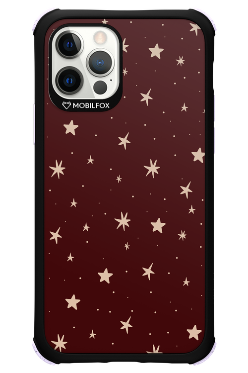 Burgundy Stars - Apple iPhone 12 Pro