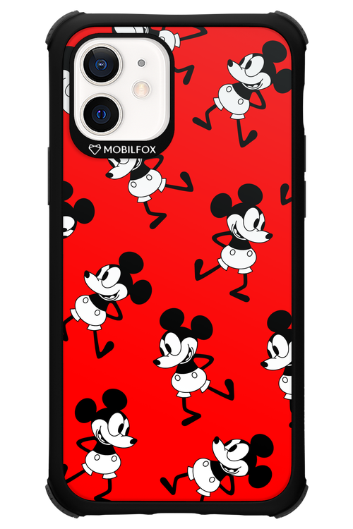 Iconic Mouse (red pattern) - Apple iPhone 12