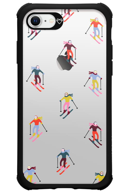 Snow Motion (Transparent) - Apple iPhone 7