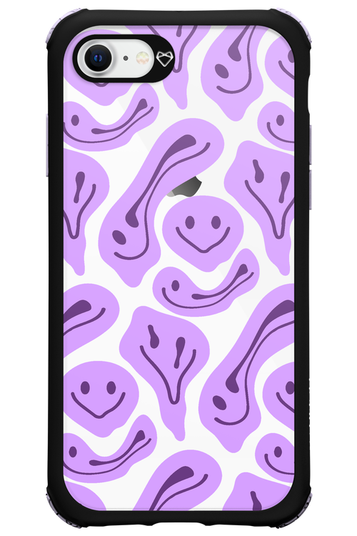 Fluid Smiley Purple - Apple iPhone 8