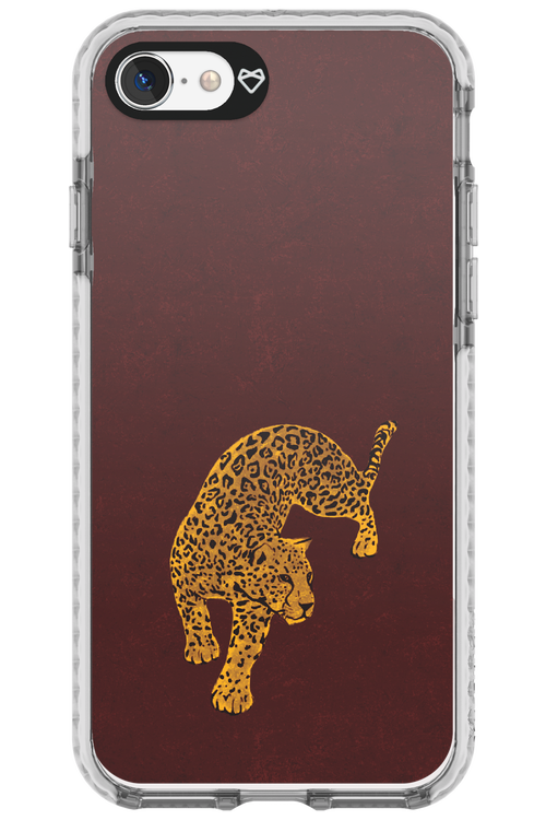 Burgundy Leopard - Apple iPhone SE 2022