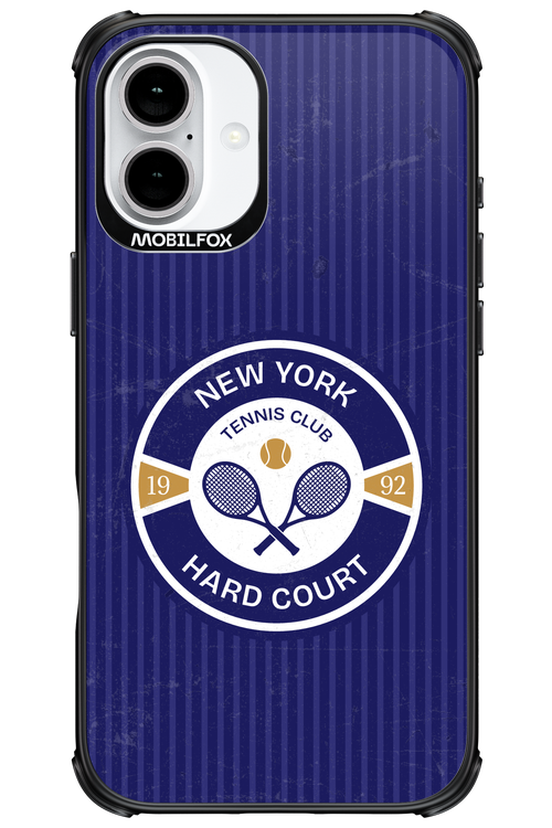 New York Hard Court Club 2.0 - Apple iPhone 16 Plus