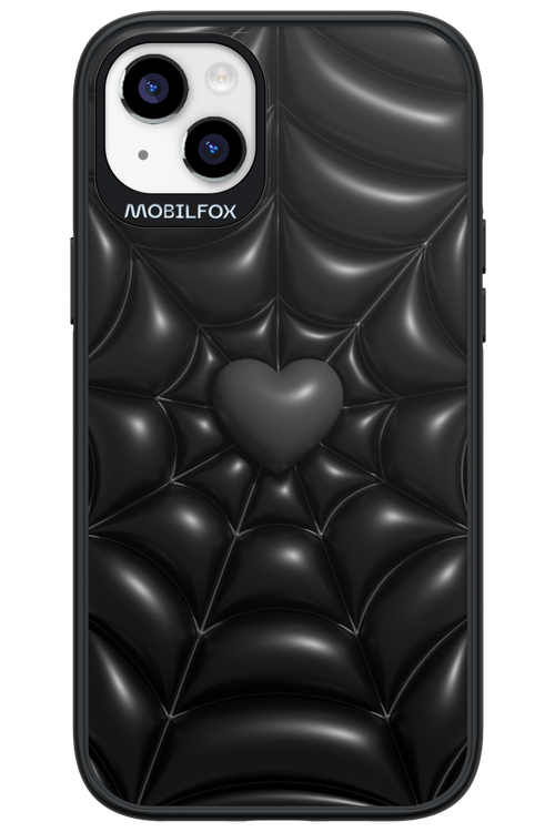 Black Spider Heart - Apple iPhone 14 Plus