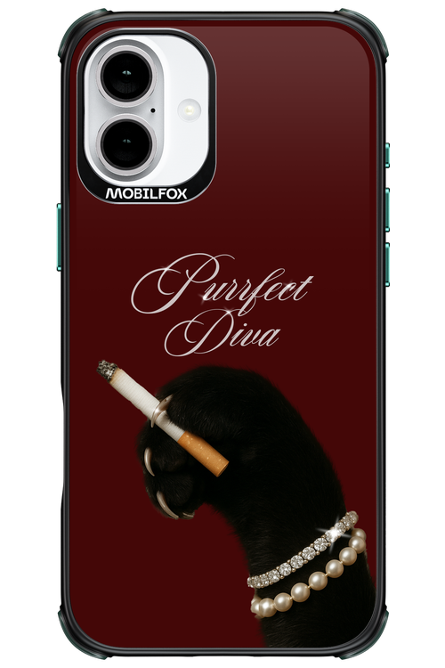 Purrfect Diva - Apple iPhone 16 Plus