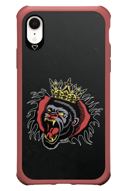 Monkey Rage Black - Apple iPhone XR