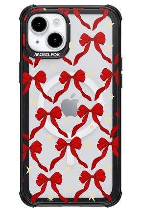 Bow & Stars (Transparent) - Apple iPhone 15 Plus